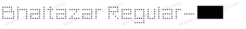 Bhaltazar Regular字体转换